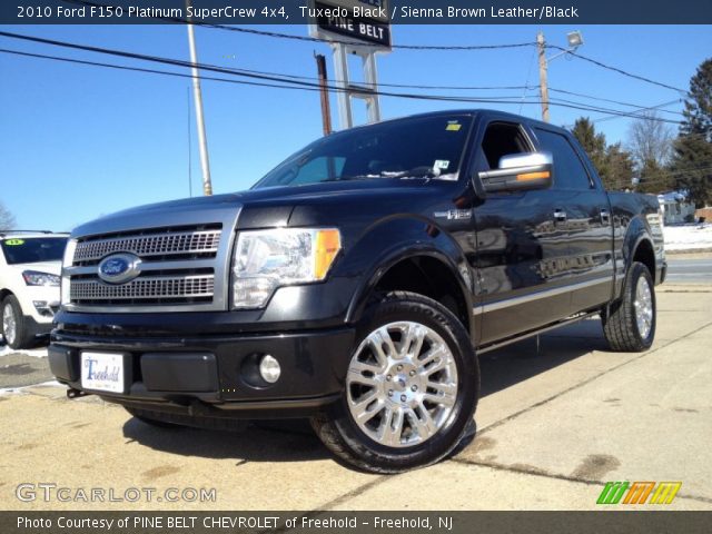 2010 Ford F150 Platinum SuperCrew 4x4 in Tuxedo Black