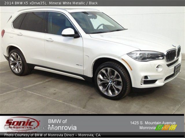 2014 BMW X5 xDrive35i in Mineral White Metallic