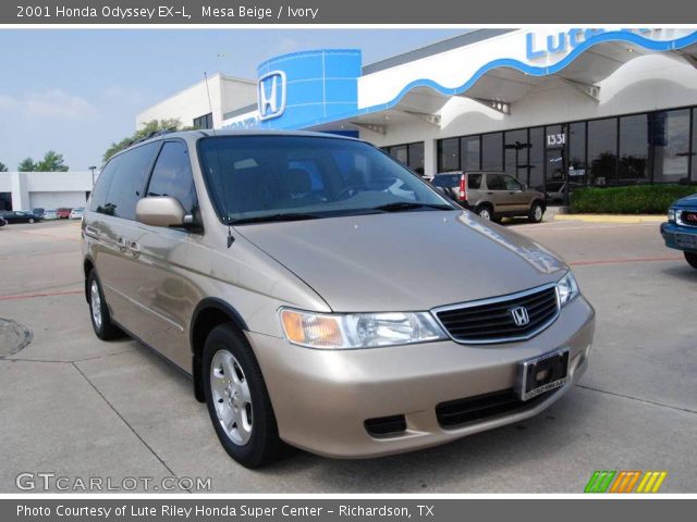 2001 Honda Odyssey EX-L in Mesa Beige