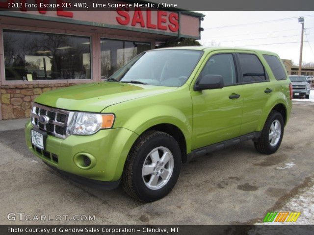 2012 Ford Escape XLS 4WD in Lime Squeeze Metallic