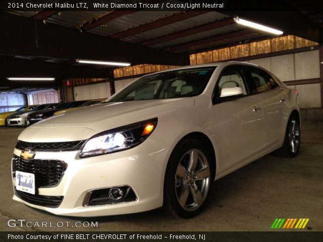 2014 Chevrolet Malibu LTZ in White Diamond Tricoat
