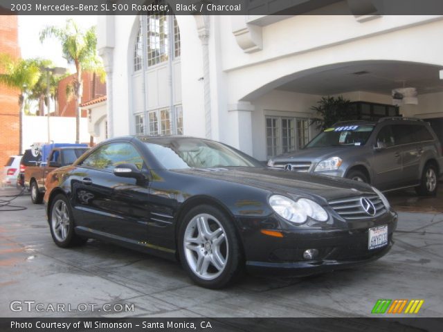 2003 Mercedes-Benz SL 500 Roadster in Black