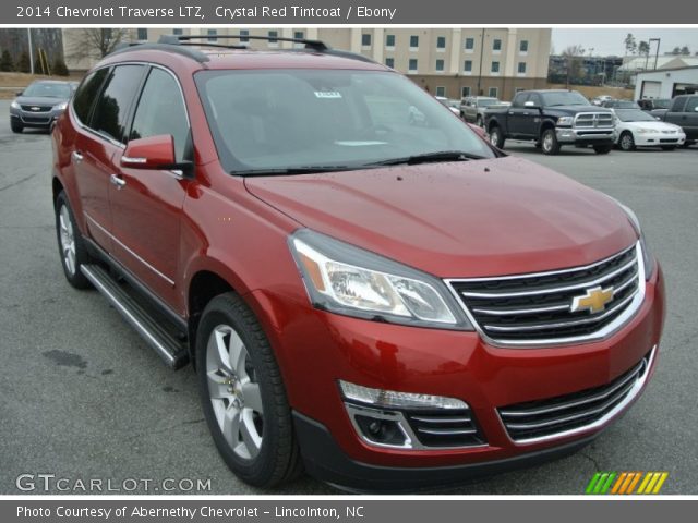 2014 Chevrolet Traverse LTZ in Crystal Red Tintcoat