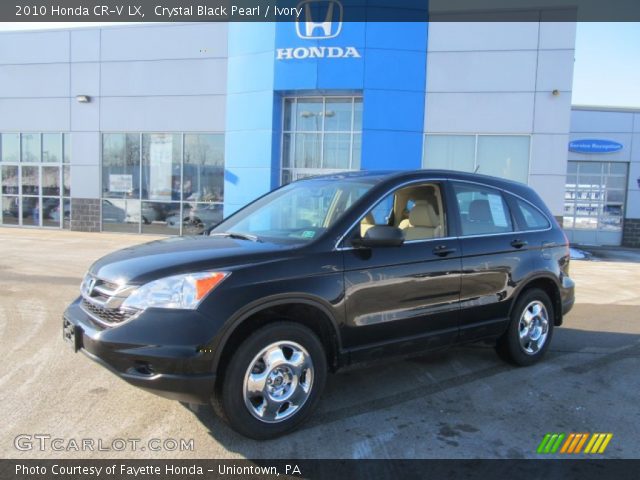 2010 Honda CR-V LX in Crystal Black Pearl