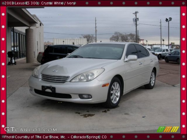 2003 Lexus ES 300 in Crystal White