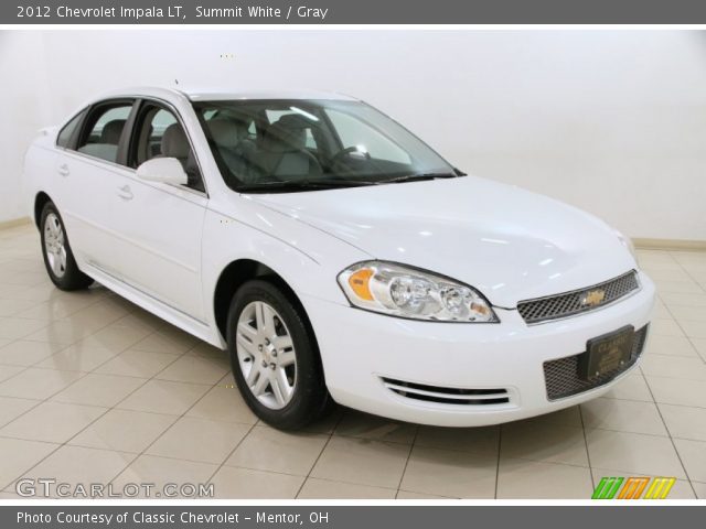 2012 Chevrolet Impala LT in Summit White