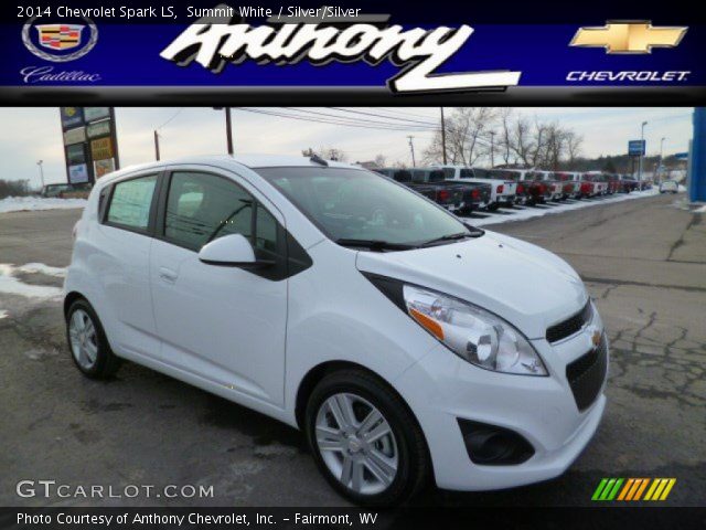2014 Chevrolet Spark LS in Summit White