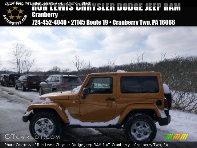 2014 Jeep Wrangler Sahara 4x4 in Amp'd