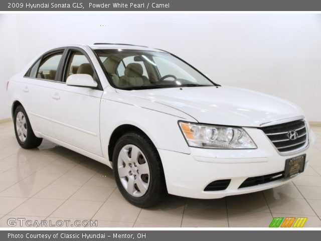 2009 Hyundai Sonata GLS in Powder White Pearl