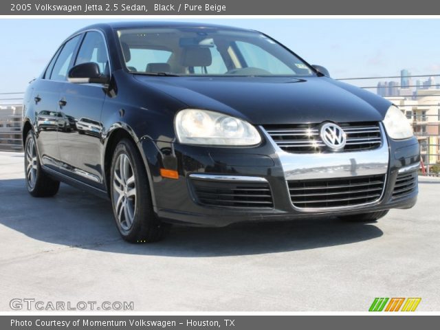 2005 Volkswagen Jetta 2.5 Sedan in Black