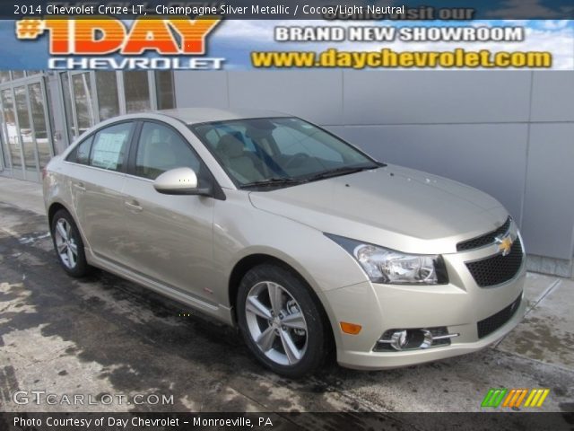 2014 Chevrolet Cruze LT in Champagne Silver Metallic