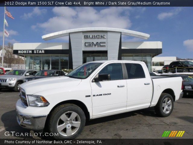 2012 Dodge Ram 1500 SLT Crew Cab 4x4 in Bright White