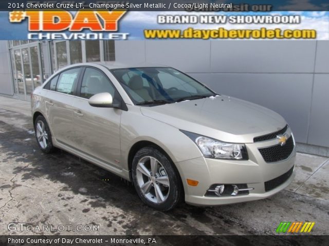 2014 Chevrolet Cruze LT in Champagne Silver Metallic