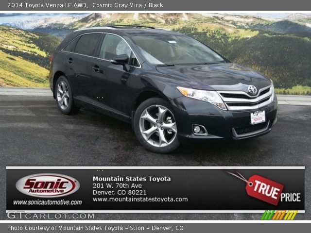 2014 Toyota Venza LE AWD in Cosmic Gray Mica