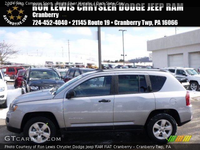 2014 Jeep Compass Sport in Bright Silver Metallic
