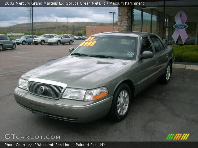 2003 Mercury Grand Marquis LS in Spruce Green Metallic
