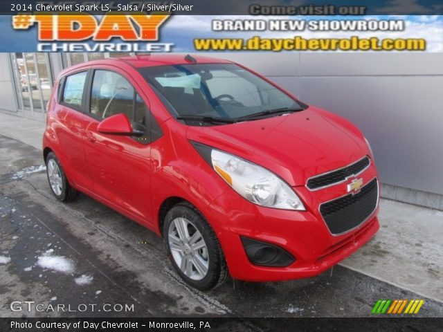 2014 Chevrolet Spark LS in Salsa