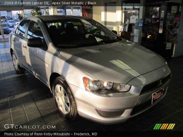 2009 Mitsubishi Lancer DE in Apex Silver Metallic