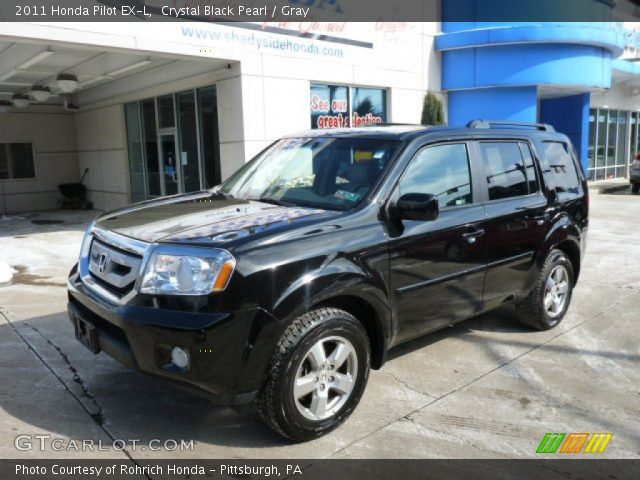 2011 Honda Pilot EX-L in Crystal Black Pearl