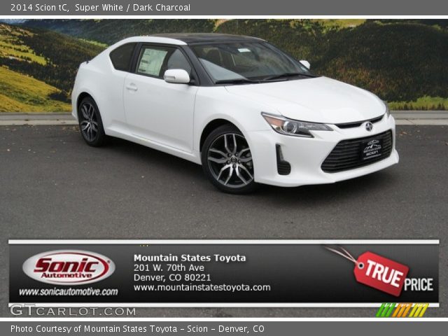 2014 Scion tC  in Super White