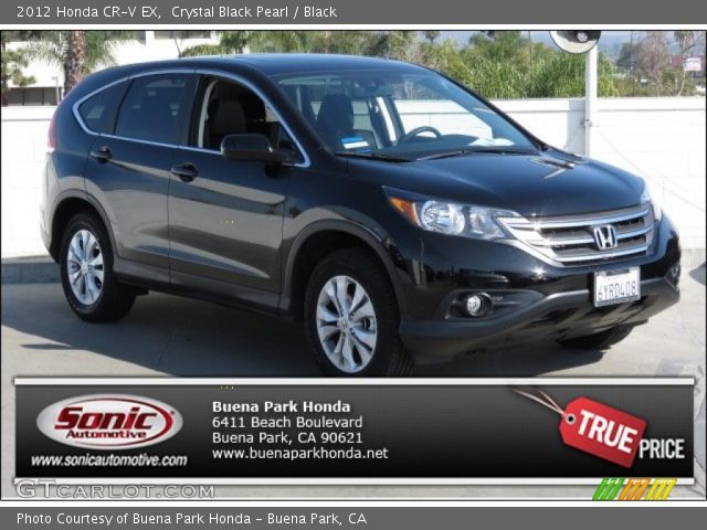 2012 Honda CR-V EX in Crystal Black Pearl