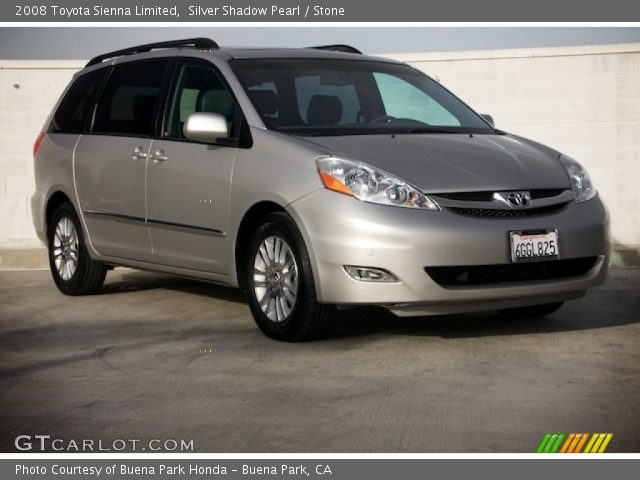2008 Toyota Sienna Limited in Silver Shadow Pearl
