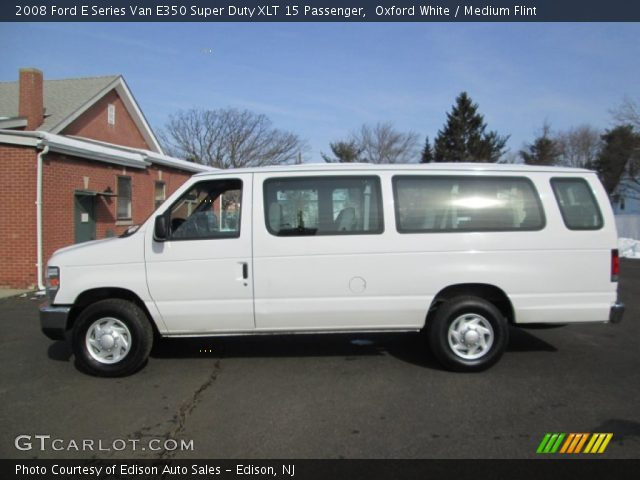2008 Ford E Series Van E350 Super Duty XLT 15 Passenger in Oxford White