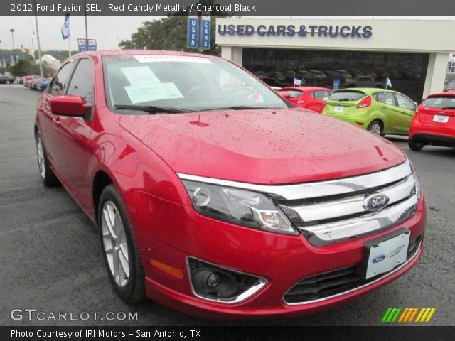 2012 Ford Fusion SEL in Red Candy Metallic