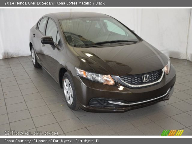 2014 Honda Civic LX Sedan in Kona Coffee Metallic