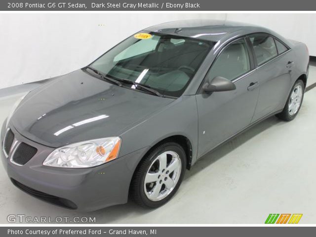 2008 Pontiac G6 GT Sedan in Dark Steel Gray Metallic