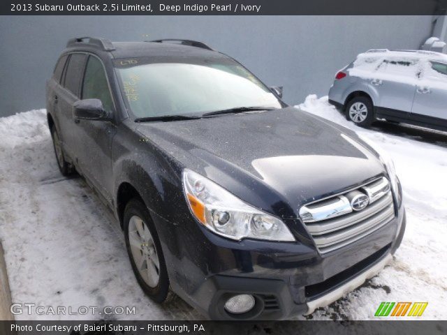 2013 Subaru Outback 2.5i Limited in Deep Indigo Pearl