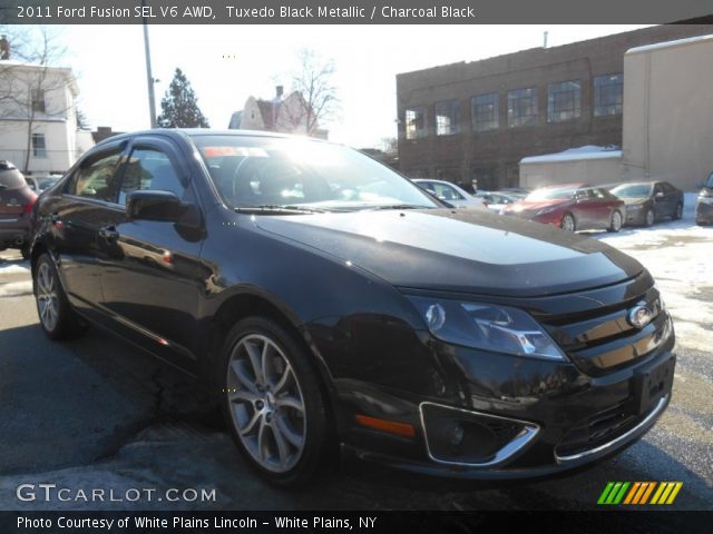 2011 Ford Fusion SEL V6 AWD in Tuxedo Black Metallic