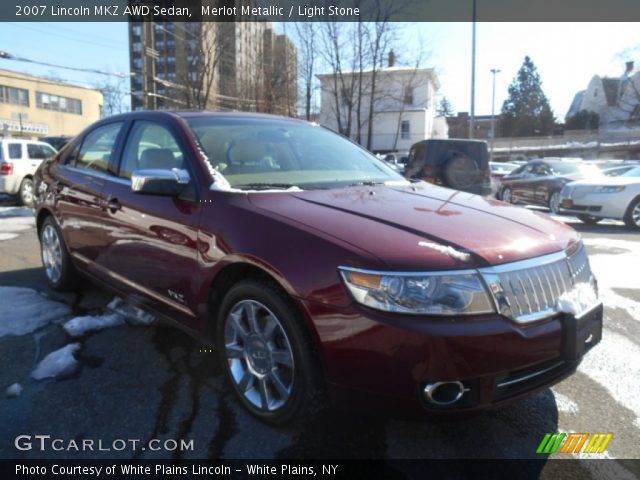 2007 Lincoln MKZ AWD Sedan in Merlot Metallic