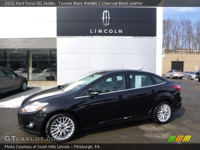 2012 Ford Focus SEL Sedan in Tuxedo Black Metallic
