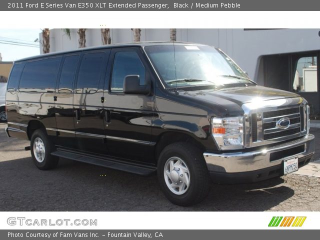 2011 Ford E Series Van E350 XLT Extended Passenger in Black