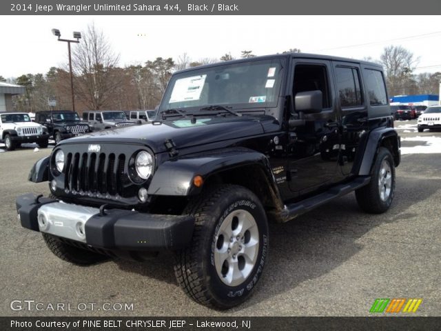 2014 Jeep Wrangler Unlimited Sahara 4x4 in Black