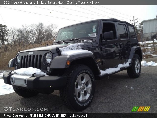 2014 Jeep Wrangler Unlimited Sahara 4x4 in Granite Metallic