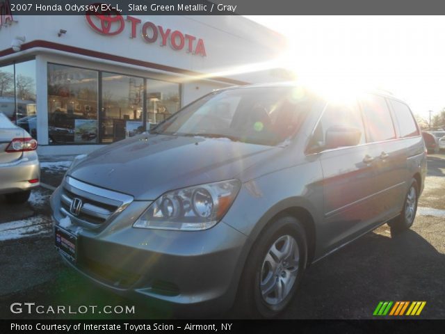 2007 Honda Odyssey EX-L in Slate Green Metallic