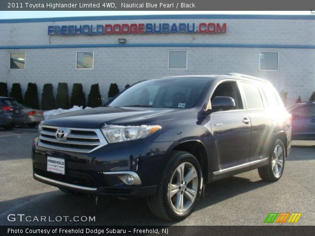 2011 Toyota Highlander Limited 4WD in Nautical Blue Pearl