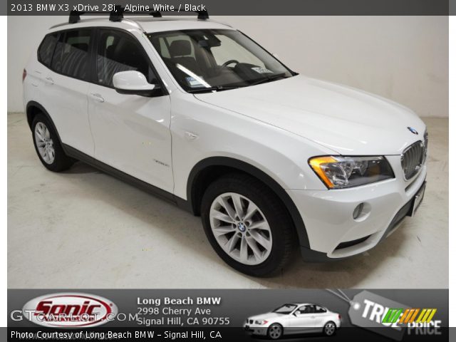 2013 BMW X3 xDrive 28i in Alpine White