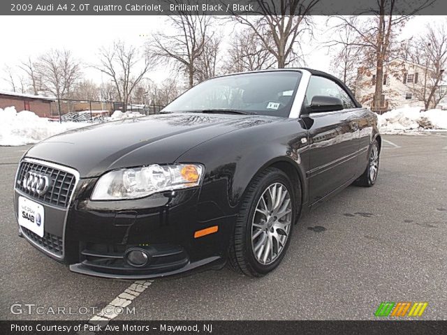 2009 Audi A4 2.0T quattro Cabriolet in Brilliant Black