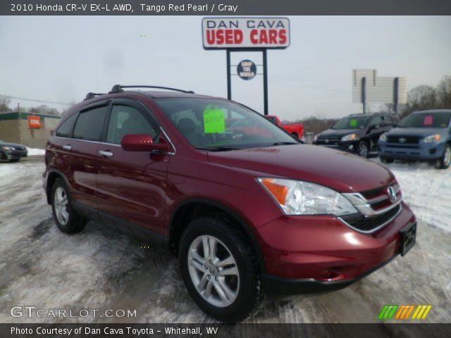 2010 Honda CR-V EX-L AWD in Tango Red Pearl