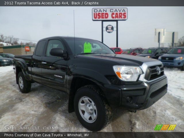 2012 Toyota Tacoma Access Cab 4x4 in Black
