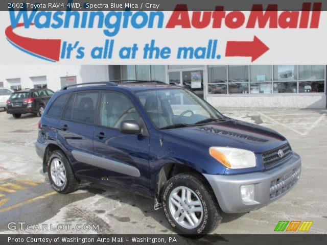 2002 Toyota RAV4 4WD in Spectra Blue Mica