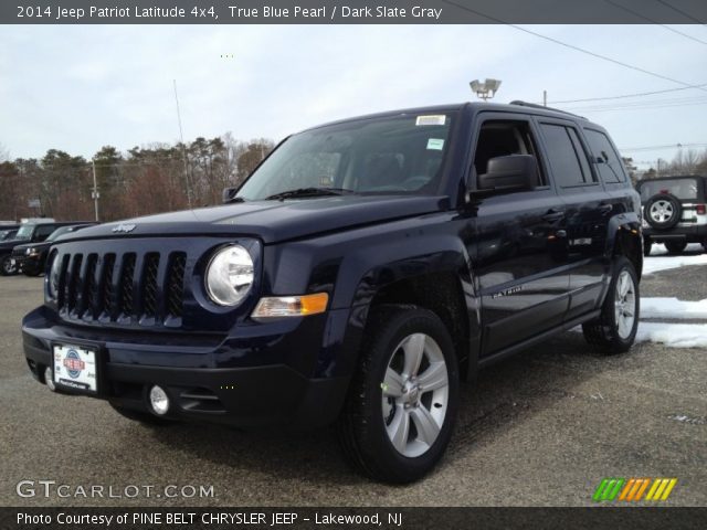 2014 Jeep Patriot Latitude 4x4 in True Blue Pearl