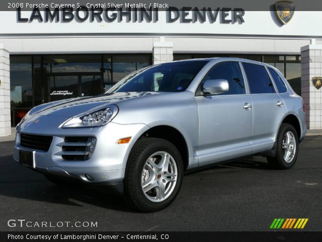 2008 Porsche Cayenne S in Crystal Silver Metallic