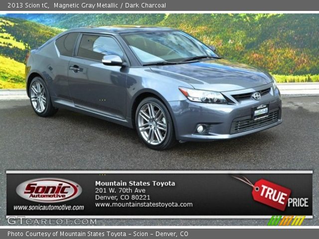 2013 Scion tC  in Magnetic Gray Metallic