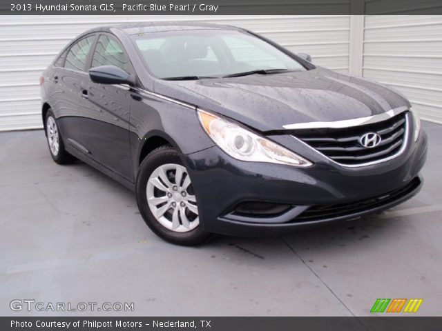 2013 Hyundai Sonata GLS in Pacific Blue Pearl