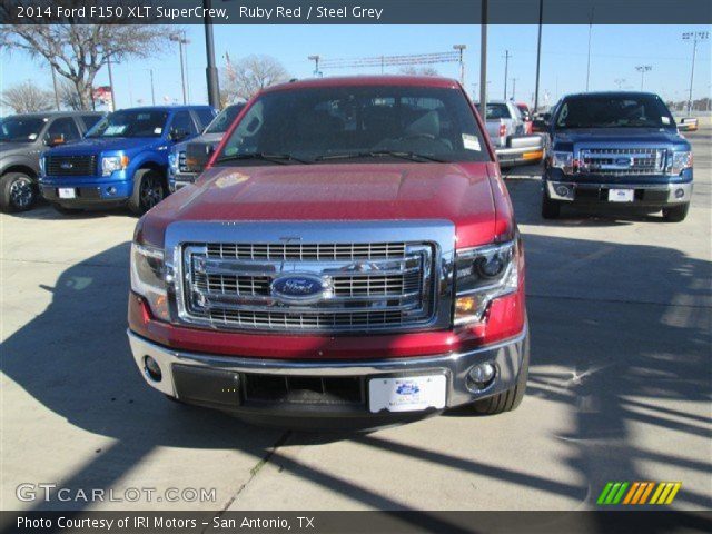 2014 Ford F150 XLT SuperCrew in Ruby Red