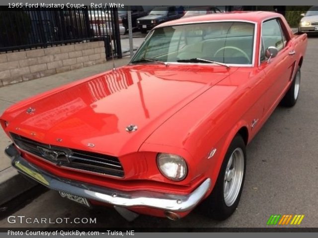 1965 Ford Mustang Coupe in Red